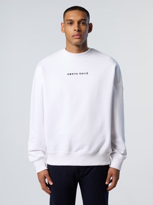 North Sails Bisiklet Yaka %100 Pamuk Sweatshirt