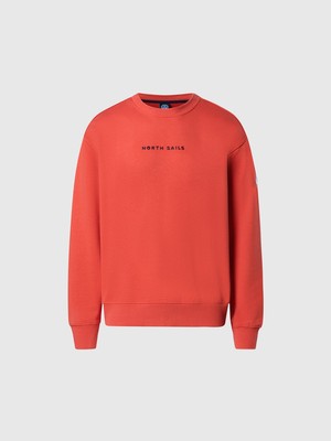 North Sails Bisiklet Yaka %100 Pamuk Sweatshirt