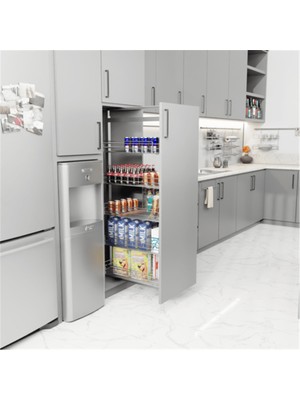 Huzur 600X800X300 Teleskopik Raylı Kiler 300 (1 ADET)