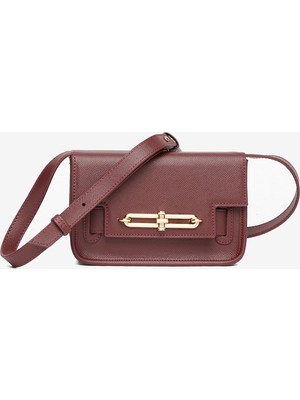 Greyder Kadın Bordo Çapraz Çanta 5K2CN69786