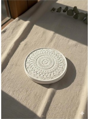 Mandala Desenli Bardak Altlığı