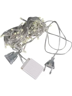 Winnboss WN-1182 Beyaz Renk 10 Metre Dekoratif LED Yılbaşı Işığı 5 Watt AC220V