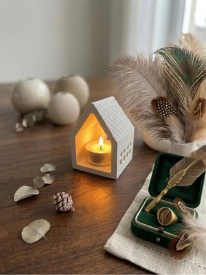 Mini Tealight Mumluk - Ev Dekorasyon Obje