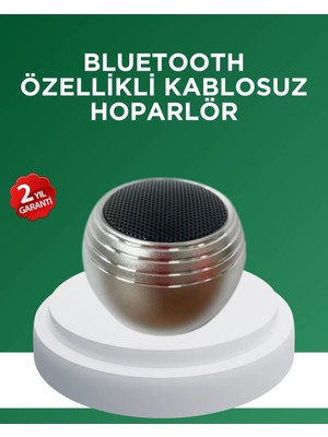 Mini Bluetooth Hoparlör Tws Özellikli Taşınabilir Güçlü Ses