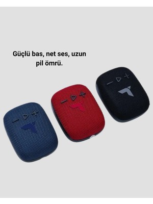 USB Tf Kart ve Fm Radyolu Bluetooth Hoparlör 5W