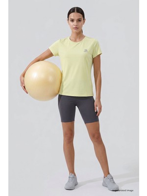Limon Basic Kısa Kol Standart Kalıp O Yaka Kadın T-Shirt - 97144