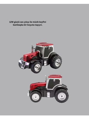 LED Işıklı Kablosuz Bluetooth Hoparlör Güçlü Ses Çıkışı