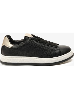 Greyder Kadın Siyah Hakiki Deri Sneaker Ayakkabı 6Y2SA33292