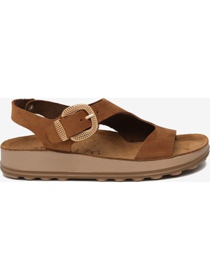 Greyder Kadın Sigaro Nubuk Hakiki Deri Sandalet 6Y2FS59362