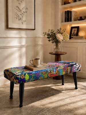 Asedia Diego Bench | Oturma Sehpası | 97 cm |