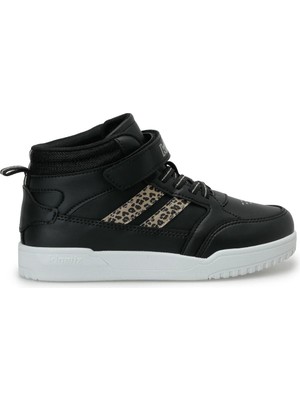 Kinetix Drep Hı F Siyah Kız Çocuk High Sneaker