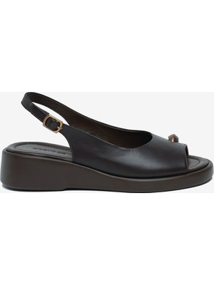 Greyder Kadın Kahverengi Hakiki Deri Sandalet 6Y2TS59401