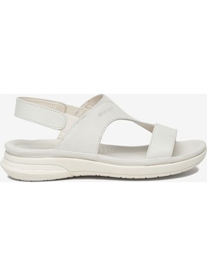 Greyder Kadın Kirli Beyaz Hakiki Deri Comfort Sandalet 6Y2FS33581