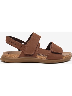 Greyder Erkek Vizon Nubuk Sandalet 6Y1CS64763
