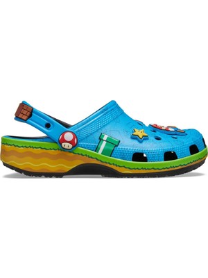 Crocs 212139-90H Super Mario Core Cls Clg K Unisex Çocuk Sandalet