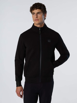 North Sails Dik Yaka Tam Fermuarlı Erkek Sweatshirt