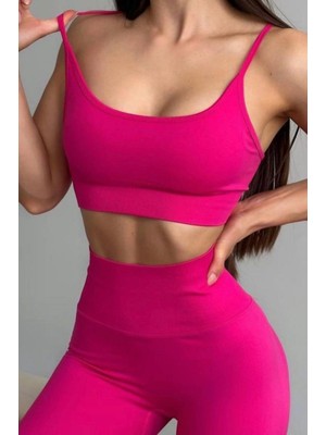 BMD Poppita Şortlu Takım - Neon-Pembe