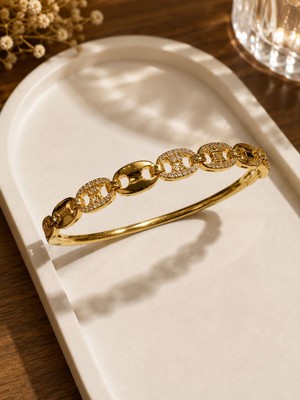 Tcey Liora Gold Işıltılı Bileklik