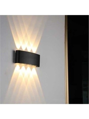 Cata CT-8013A 15W Kapri LED Aplik Dış Mekan Amber