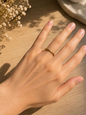 Liva Minimal Gold Yüzük