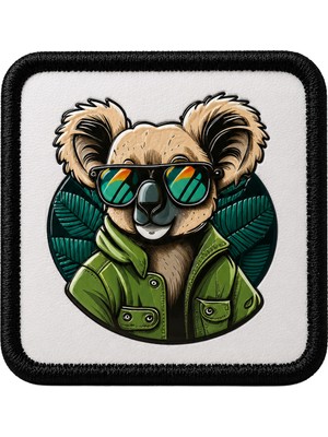 V1  Kaplan - 1BS Kod Logolu Unisex Beyaz-Siyah Çocuk Bench (Patch)