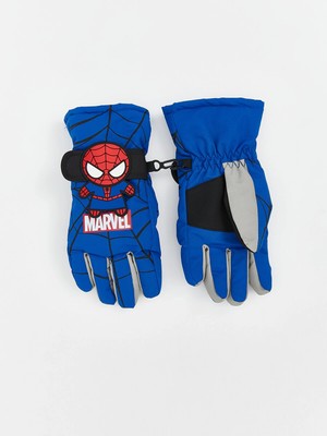 Lc Waikiki Yeni Sezon Spider-Man Baskılı Erkek Çocuk Kar Eldiveni