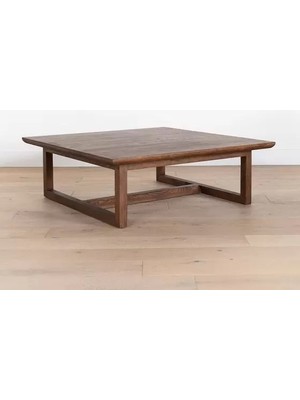 Kumsal Concept Woodart Ahşap Masif Orta Sehpa