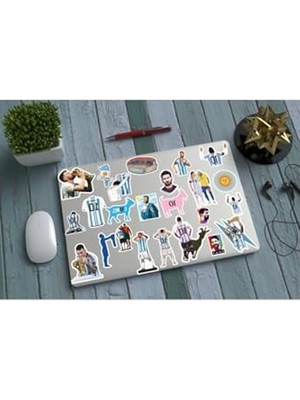 Odea Laptop ve Tablet Için Messi Sticker Seti - Yaratıcı Tasarım