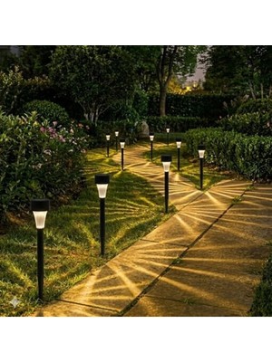 Odea 10'lu Güneş Enerjili LED Bahçe Aydınlatması, Dekoratif