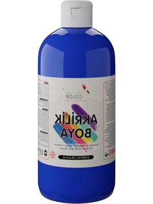 Odea Mavi Akrilik Boya, 500GR