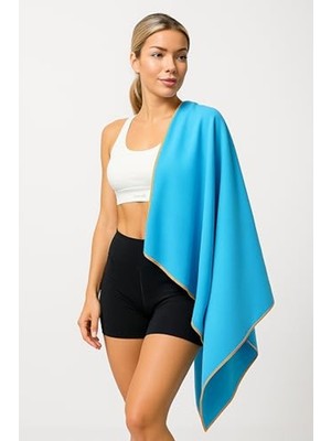 Odea Yumuşak Dokulu Unisex Plaj Havlusu, 80X130 cm Boyutunda