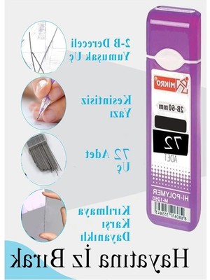 Odea 0.9 mm Kalem Ucu Seti, 72'li Paket, Çoklu Versatil Kalem Uçları