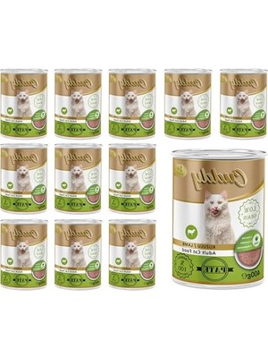 Odea 400 G Yetişkin Kedi Pate, 12 Adet Kuzulu Içerik