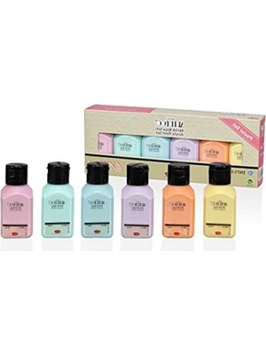 Odea Pastel Renklerden Oluşan 6X75ML Akrilik Boya Seti ile Sanat Uygulamaları
