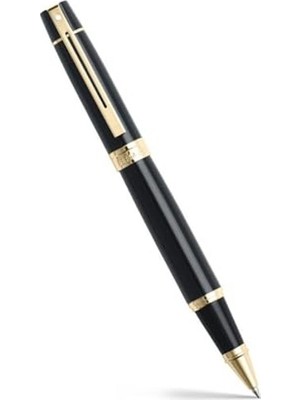Odea Sheaffer 9325-1 300 Serisi Roller Kalem Parlak Siyah Altın