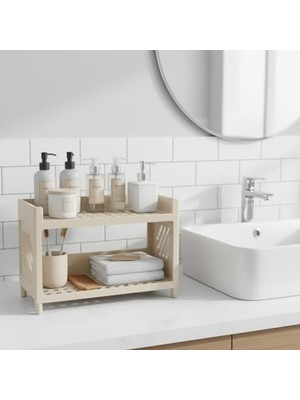 Odea 25 x 18 cm Çok Amaçlı 2 Katlı Organizer Raf
