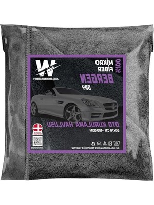 Odea Mikrofiber Araç Yıkama Bezi, Emici Oto Kurulama 50X70 cm