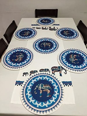 Odea Etnik Desenli 6'lı Supla ve Runner Seti, 45X135 cm