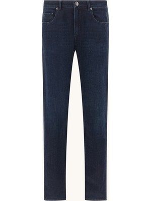 Paul & Shark Erkek Normal Kalıp Düz Paça Esnek Denim Lacivert Pantolon 16314143-J03