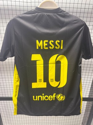 Ozsports Barcelona Messi 10 Retro Futbol Forması Siyah