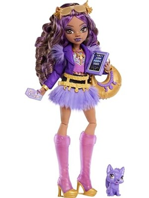 Odea Monster High Bebek ve Motosiklet Aksesuarları ile Eğlenceli Oyun Seti