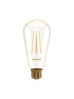 Odea Dim Edilebilir E27 Filaman ST64 Lamba 7W 630LM 2000K Gold
