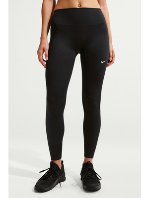 Nike One Dri-Fıt IO0579-410 Kadın Tayt Spor Tayt Siyah