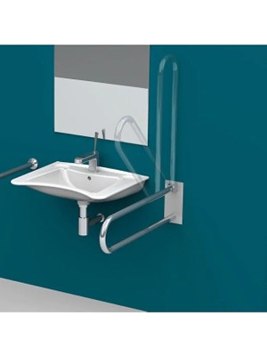 Vivus Standart Engelli Mafsallı Tutunma Barı 32 Çap