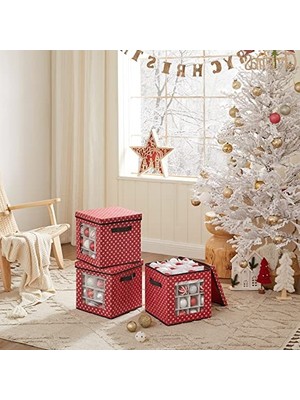 Odea Katlanır Saklama Kutuları, 3'lü Set, 30.5 cm Boyutunda