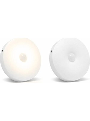 Odea 2'li Set Sensörlü LED Kabin Işığı - Gece Lambası, Harekete Duyarlı