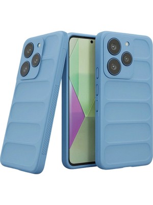 Magicool General Mobile Era 50 Kılıf Optimum Silikon - Mavi
