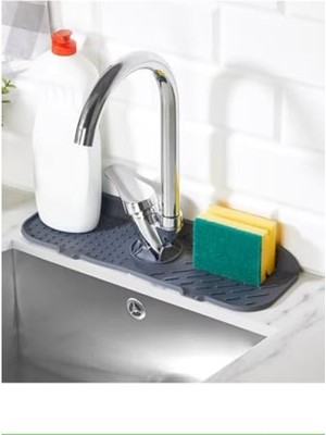 Odea Elastik Musluk Mat, Su Tutucu ve Kaydırmaz Özellikte, Mutfak ve Banyo Kullanımı