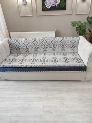 Koltuk Örtüsü Süngerli Kaymaz Siyah 170 x 210