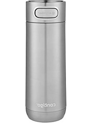 Odea 470 ml Kapasiteye Sahip Gri Termos Bardak, Otomatik Kapağa Sahip